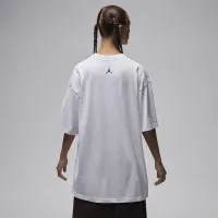 Nike Jordan жіноча оверсайз Graphic футболка колір білий