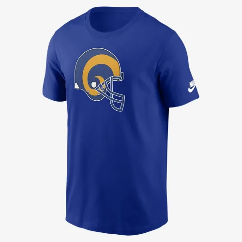 Los Angeles Rams Rewind Logo Essential чоловічі Nike NFL футболка блакитний