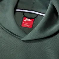 Nike Tech Reimagined чоловічі Fleece Толстовка з капюшоном колір зелений