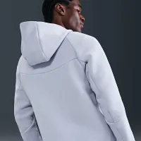 Nike Tech мужские Full-Zip Windrunner Толстовка с капюшоном цвет серый