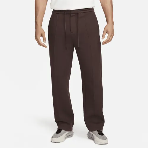 Nike Sportswear Tech Fleece Reimagined мужские Loose Fit Open Hem Sweatpants цвет коричневый