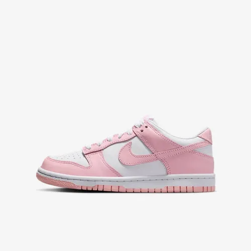 Nike Dunk Low Big детские Кроссовки цвет белый