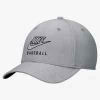 Nike Rise Baseball Swoosh Flex Cap колір сірий