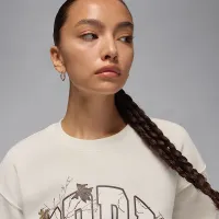 Nike Jordan Brooklyn Fleece женская Realtree Crew-Neck свитшот цвет белый