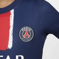 Paris Saint-Germain 2024/25 Stadium Home Big дитячі Nike Dri-FIT Soccer Replica Jersey блакитний