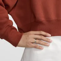 Nike Sportswear Phoenix Fleece женская Over-оверсайз Crew-Neck Graphic свитшот Orange