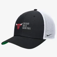 Chicago Bulls 2024/25 Rise Icon Edition Nike NBA Trucker Cap цвет черный