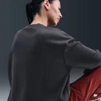 Nike Sportswear Phoenix Fleece N7 оверсайз Crew-Neck свитшот цвет серый