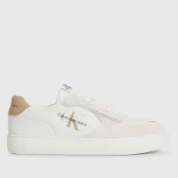 Кросівки Calvin Klein Casual Cupsole Irregular Lines YM0YM00606-0LA - біло-бежеві