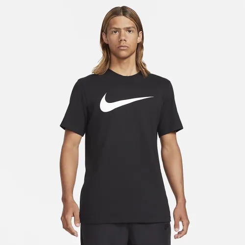 Nike Sportswear Swoosh чоловічі футболка колір чорний