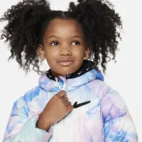 Nike Swoosh Chevron Puffer Jacket Little Kids Jacket Multi-Color