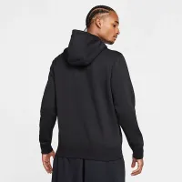Nike Club чоловічі Full-Zip Fleece Толстовка з капюшоном колір чорний