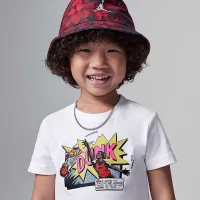 Nike Air Jordan Toddler Dunk Comics футболка цвет белый
