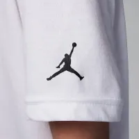 Nike Jordan Little дитячі MJ Photo футболка колір білий