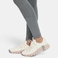 Nike Pro Dri-FIT Big детские (Girls') лосины цвет серый