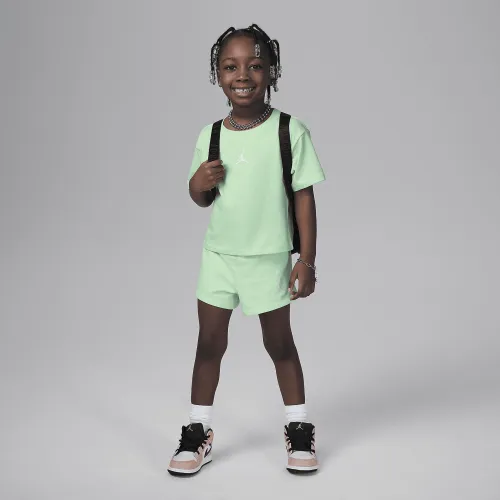 Nike Jordan Toddler футболка and шорты набор цвет зеленый