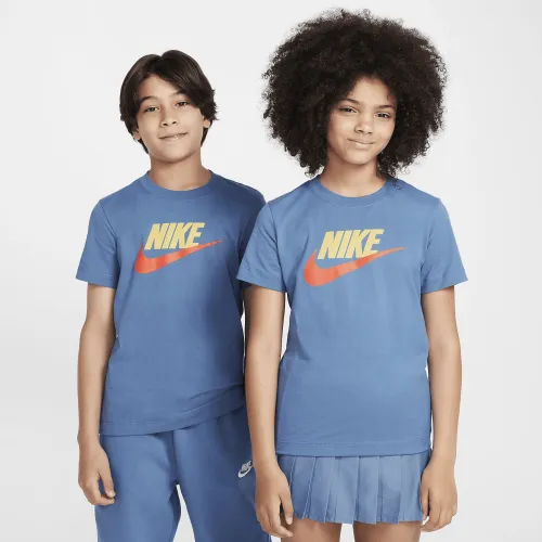Nike Sportswear Big детские футболка синий