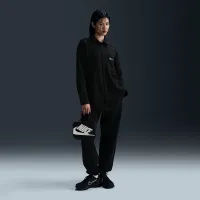 Nike Sportswear Phoenix Fleece женская оверсайз Shirt Куртка цвет черный