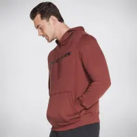 Кофта/футболка Skechers Apparel Heritage Pullover Толстовка з капюшоном MHD12DKBR - коричнева