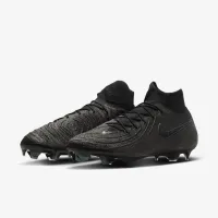 Nike Phantom Luna 2 Elite FG High-Top футбольні бутси колір чорний