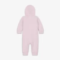 Nike Essentials Baby (0-9M) Hooded Coverall Pink