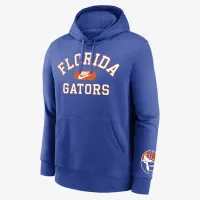 Florida Gators Legacy Club Foundational мужские Nike College Pullover Толстовка с капюшоном синий