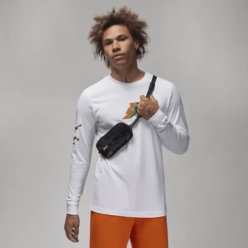 Nike Jordan Utility Lanyard колір чорний