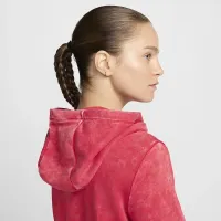 Liverpool FC Club Fleece Third жіноча Nike Soccer Pullover Толстовка з капюшоном колір червоний