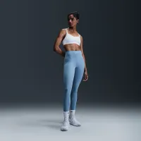 Nike Zenvy Strappy жіноча Light-Support Padded Sports Bra колір білий