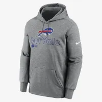 Buffalo Bills Men’s Nike Therma NFL Pullover Толстовка з капюшоном колір сірий
