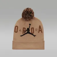 Nike Jordan Pom Beanie комплект Big Kids 2-Piece комплект колір коричневий