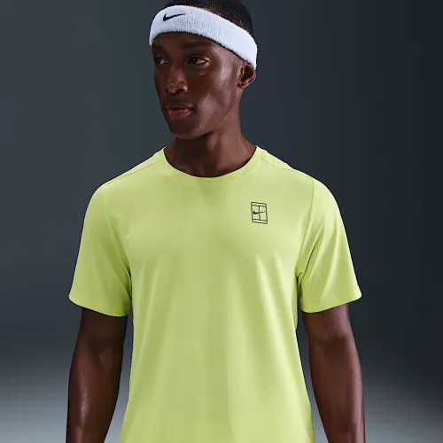 NikeCourt Advantage мужские Dri-FIT Tennis Top Yellow