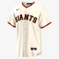 Willy Adames San Francisco Giants мужские Nike MLB Replica Jersey цвет коричневый