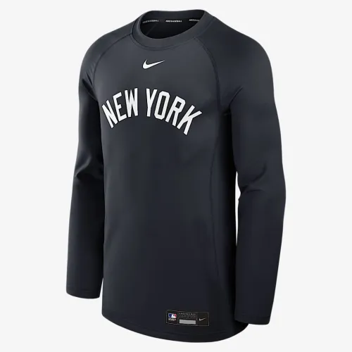 New York Yankees Authentic Collection Game Time чоловічі Nike Dri-FIT MLB Pullover Crew блакитний