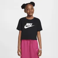 Nike Sportswear Big дитячі (Girls') Cropped футболка колір чорний