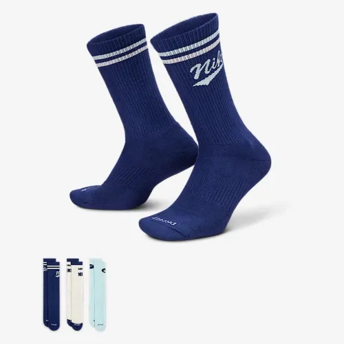 Nike Everyday Plus Crew носки (3 Pair) многоцветный