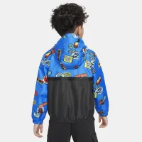 Nike Half-Zip Print Blocked Anorak Little дитячі Куртка блакитний