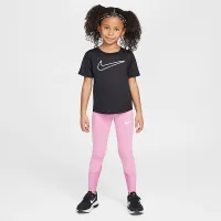 Nike Dri-FIT Little детские Graphic футболка цвет черный