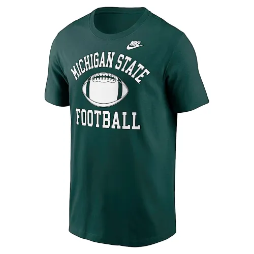 Michigan State Spartans Legacy Football Icon чоловічі Nike College футболка колір зелений