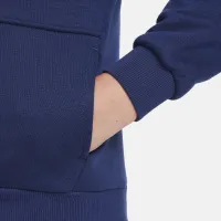 Nike Sportswear Club Fleece Big детские Толстовка с капюшоном синий