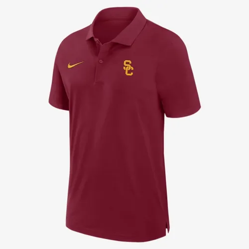 USC Trojans Sideline чоловічі Nike Dri-FIT College Polo колір червоний