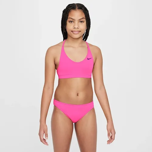 Nike Swim Big детские (Girls') Lace-Up Bikini набор Pink