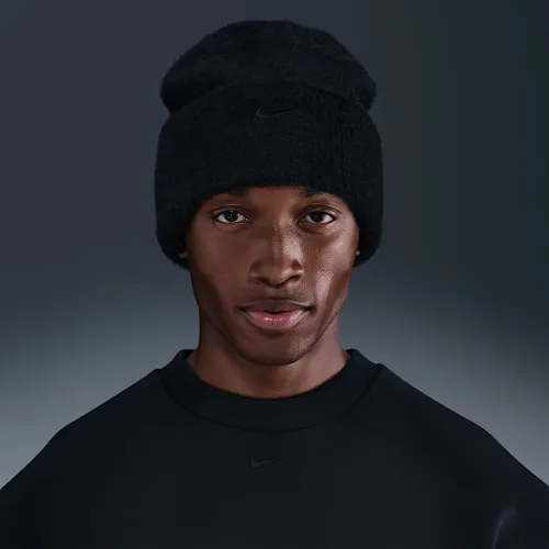 Nike Peak Cozy Beanie колір чорний