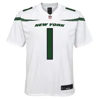 Sauce Gardner New York Jets Big детские Nike NFL Game Jersey цвет белый
