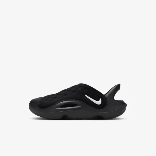 Nike Aqua Swoosh Little дитячі босоніжки колір чорний