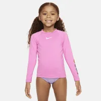 Nike Swim Charms Little дитячі (Girls') Long-Sleeve Hydroguard Pink