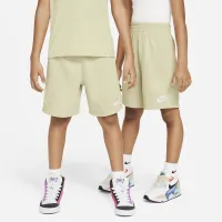 Nike Club Little детские Knit шорты набор цвет зеленый