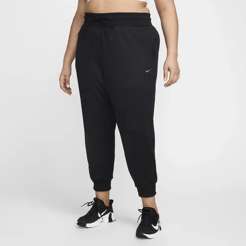 Nike Therma-FIT One жіноча З високою талією 7/8 Joggers (великі розміри) колір чорний