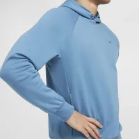 Nike Primary Fleece чоловічі Dri-FIT UV Pullover Performance Толстовка з капюшоном блакитний