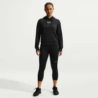 Nike жіноча Weightlifting Pullover Толстовка з капюшоном колір чорний